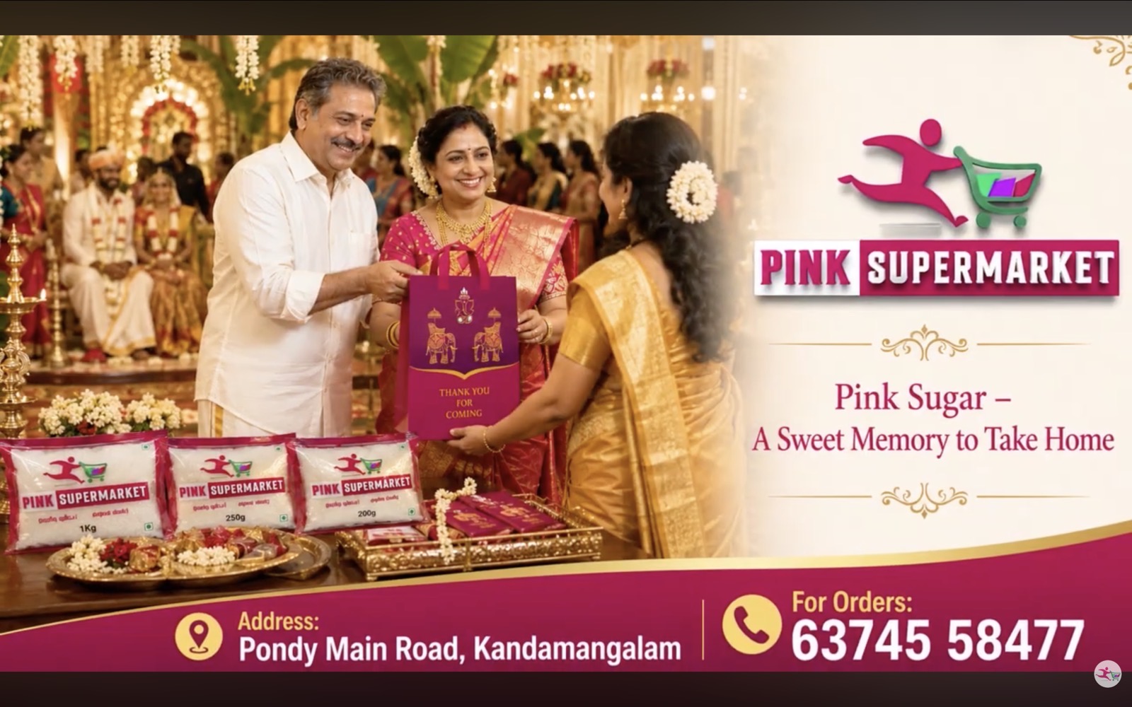 Sugar packing video preview and contact details