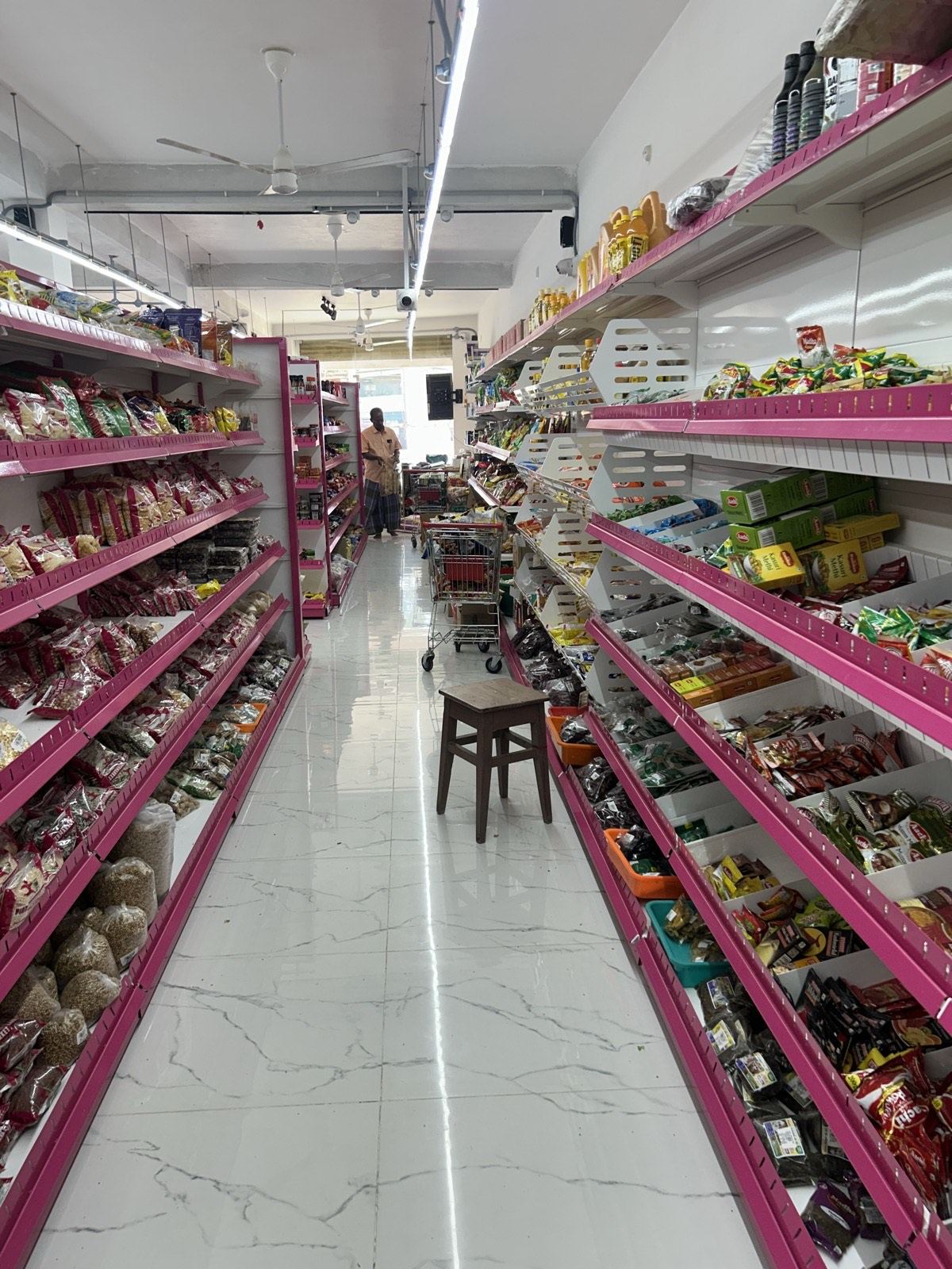 Dal and rice section